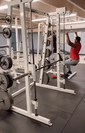 Gym selfie