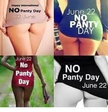 No panties day