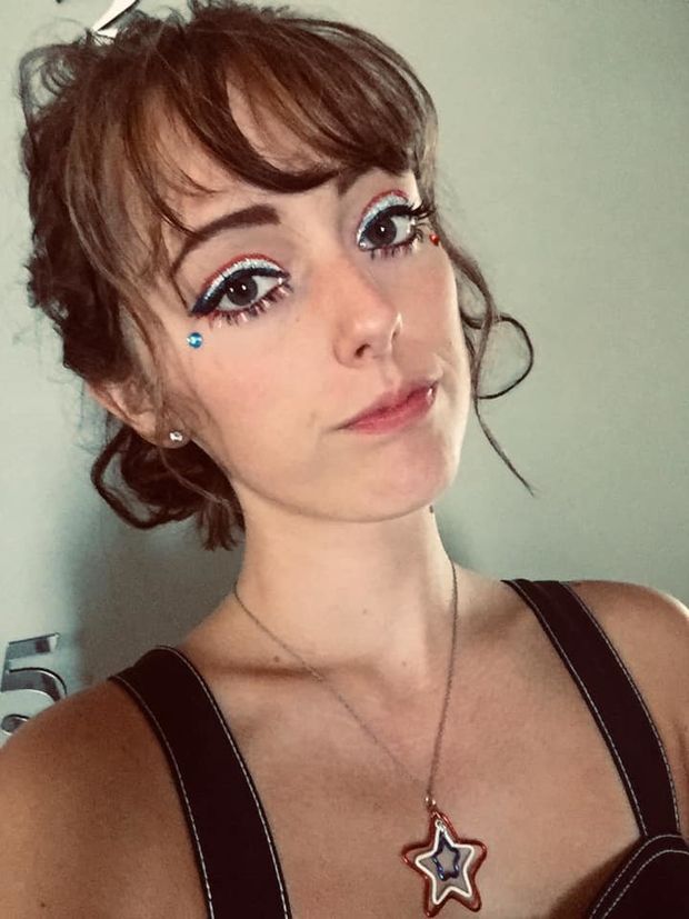 cum on her