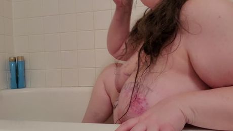 My fat filthy pig drinking her stinky yellow piss