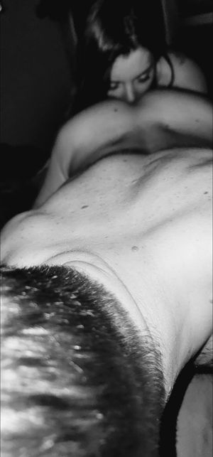 My love bending me over and licking my asshole.