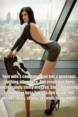 The ad said "slutty secretary". You didn't really have any other expectations.