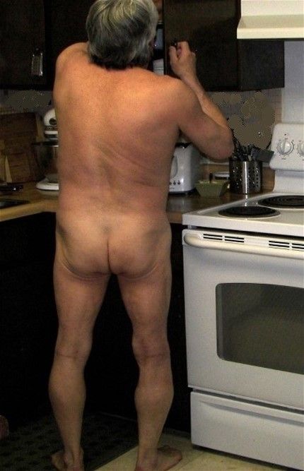 Dad is always naked