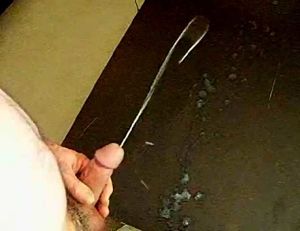 Shooting my big load of hot Daddy cum