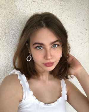 cute sexy face selfie