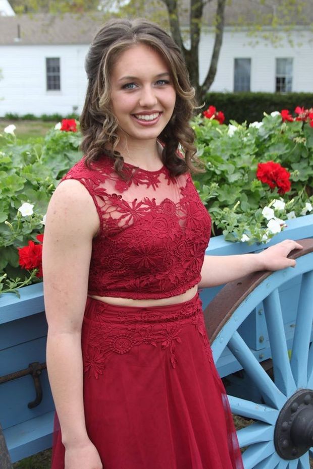 red dress teen