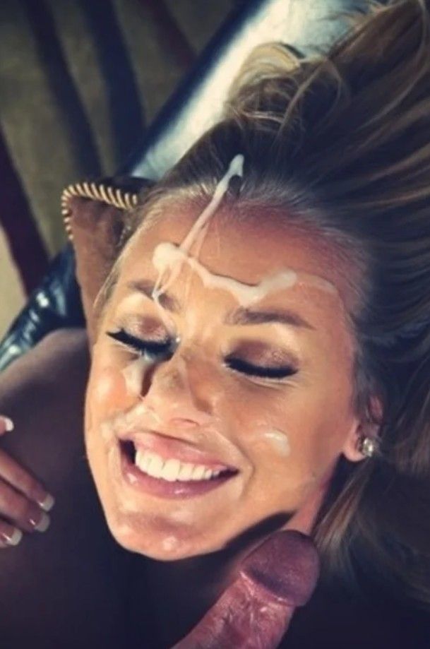 Lovely blond facial