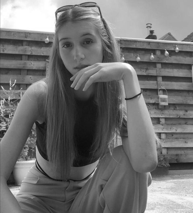Black and white