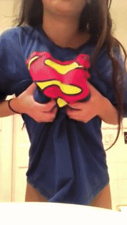 Supergirl Titty Drop