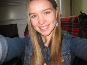 blonde selfie for cum tribute