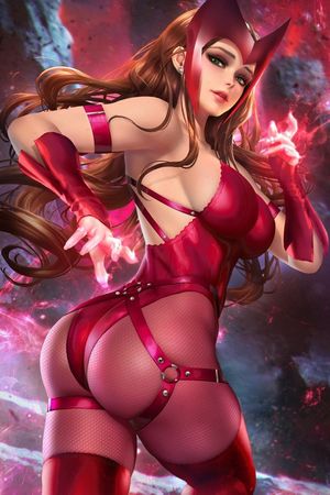 Scarlet Witch's amazing ass