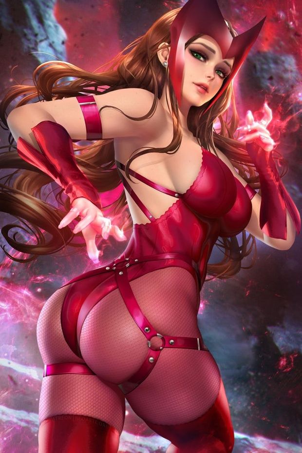 Scarlet Witch's amazing ass