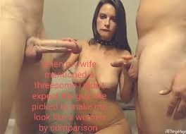 My wife wanted a threesome for a reason
