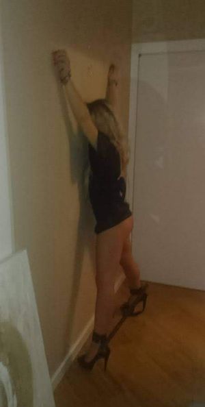 My blond bitch teased before sleep