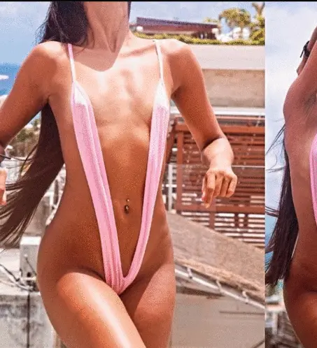 damn sexy pink bikini