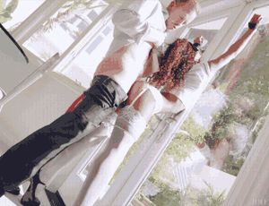 Spread and Fucked Against the Glass