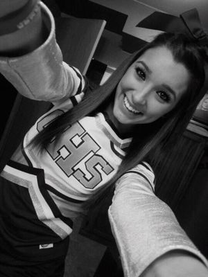 Hot coed student posing