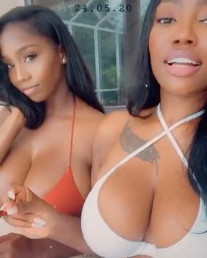 Ellie Mae and friend