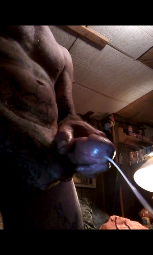 Self pic,cummin to sissy porn and your mouth