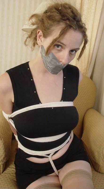 Thicc babe tied & gagged