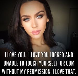 Chastity encouragement