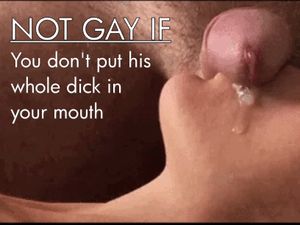 It was just the bottom of his cock, so...