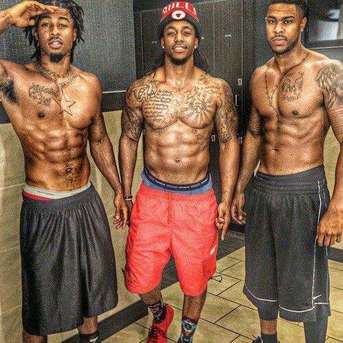 Hot black trio