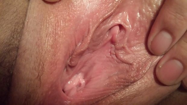 Sexy wife's pussy lips