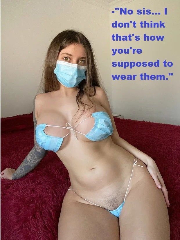 Masked sister