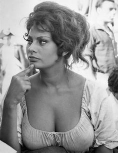 Sophia Loren. Nice tits.