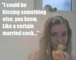 When your little sister doesn't care that you're married now