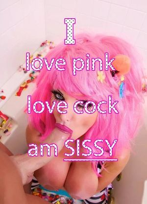 Pink Sissy Cock Sucker