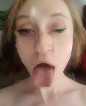 Stupid looking whore face