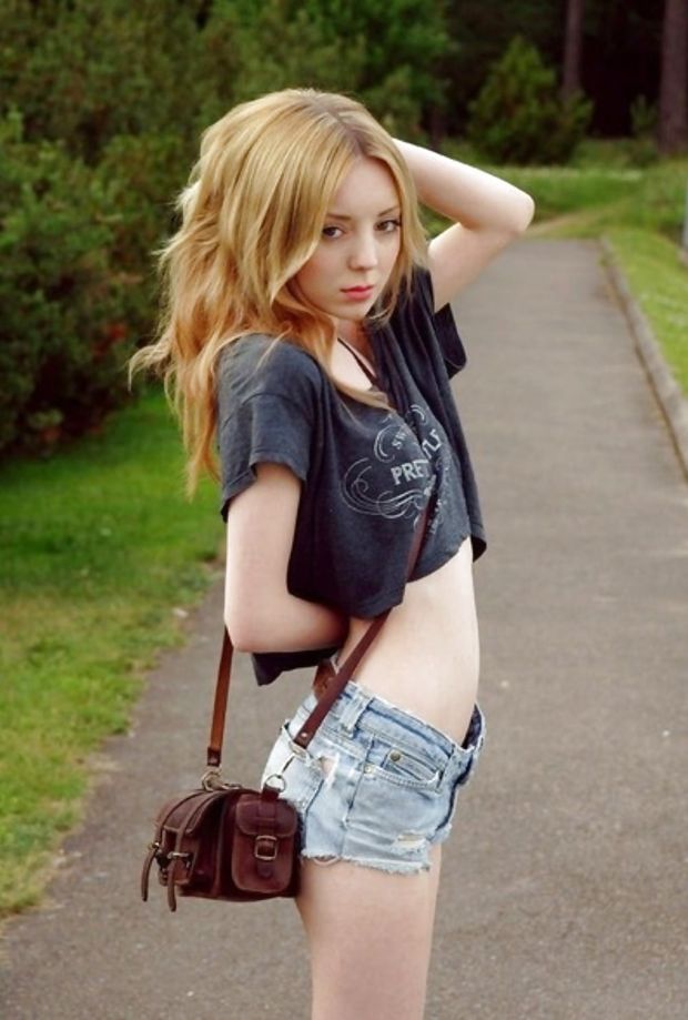 Skinny teen