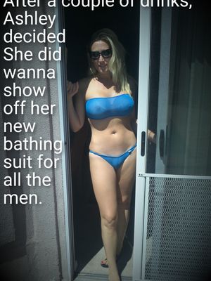 Wife shows off for your friends