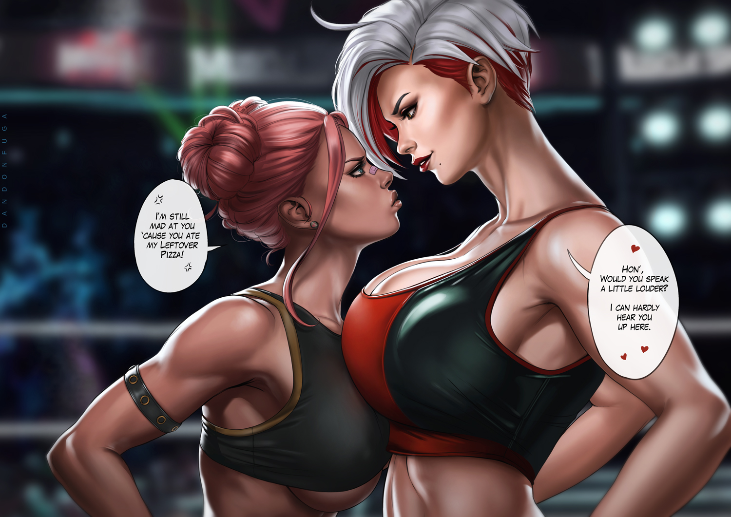 Bubble and Rose.