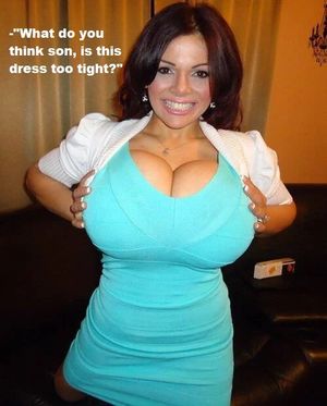 Tight dress milf