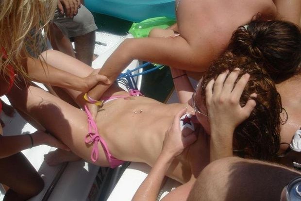 Party Teen Groped