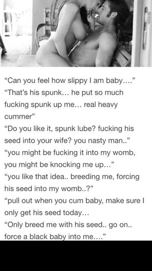 push the bull's seed deeper