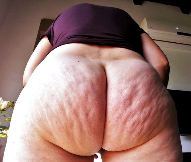 Beautiful Big Cellulite Ass