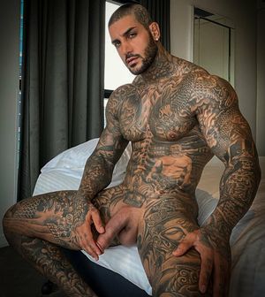 hot tattooed hunk