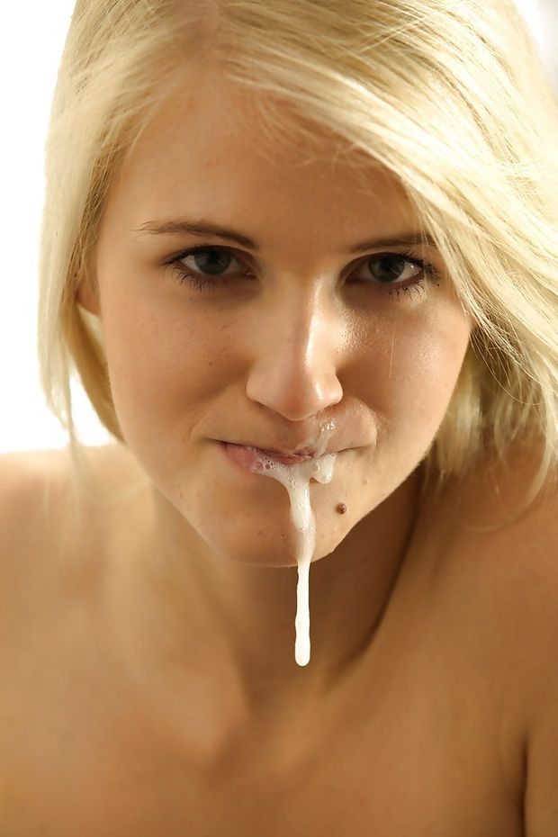 Cum Swallowing Blonde