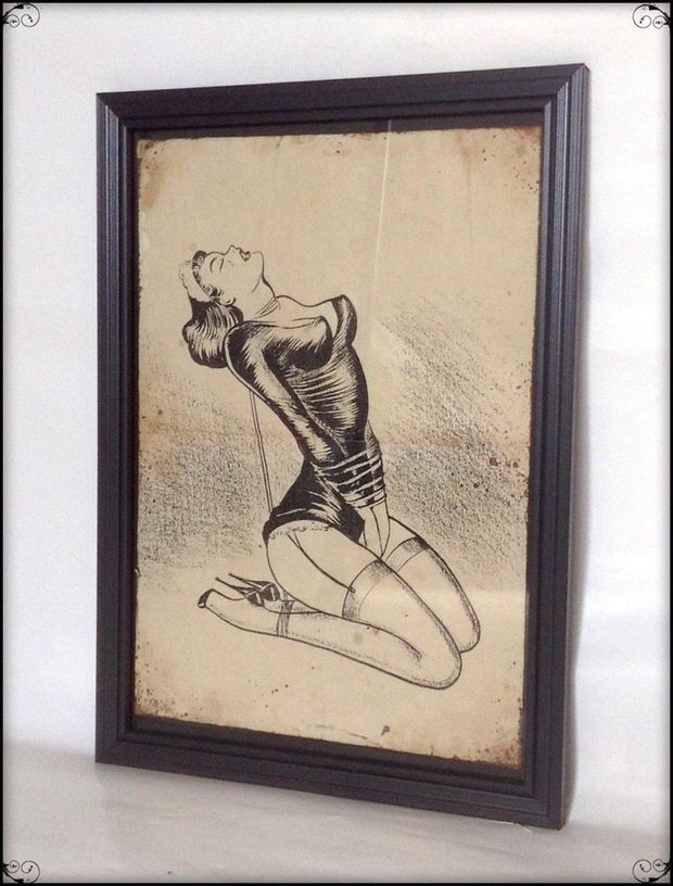 DIY BDSM vintage art