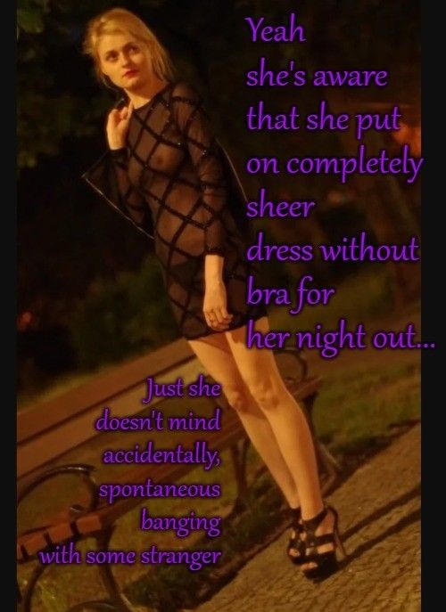 Yeah she knows