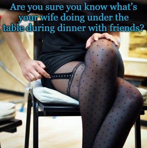 Under the table