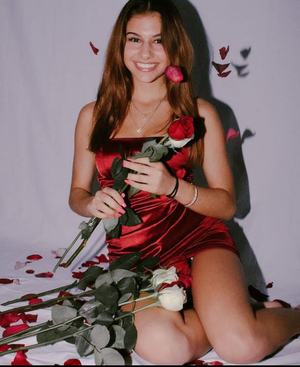 carlie had a good valentines day