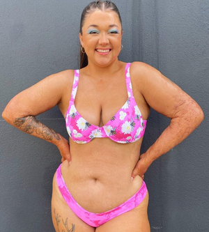 moana pink bikini