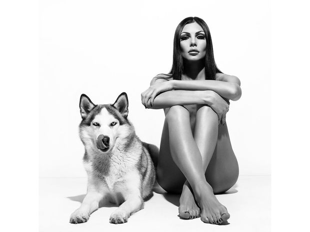 dog women