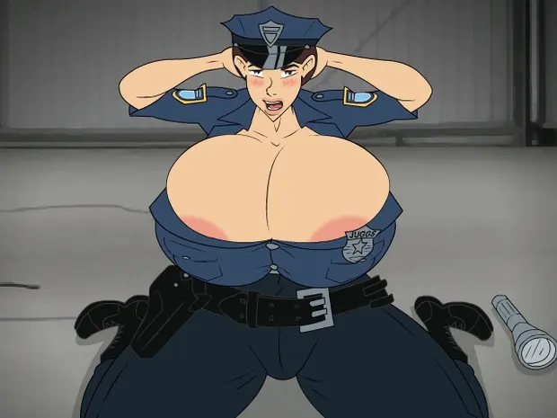 MnF Officer Juggs titty bounce