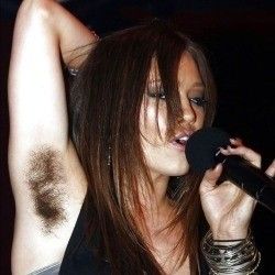 Hairy pits singer